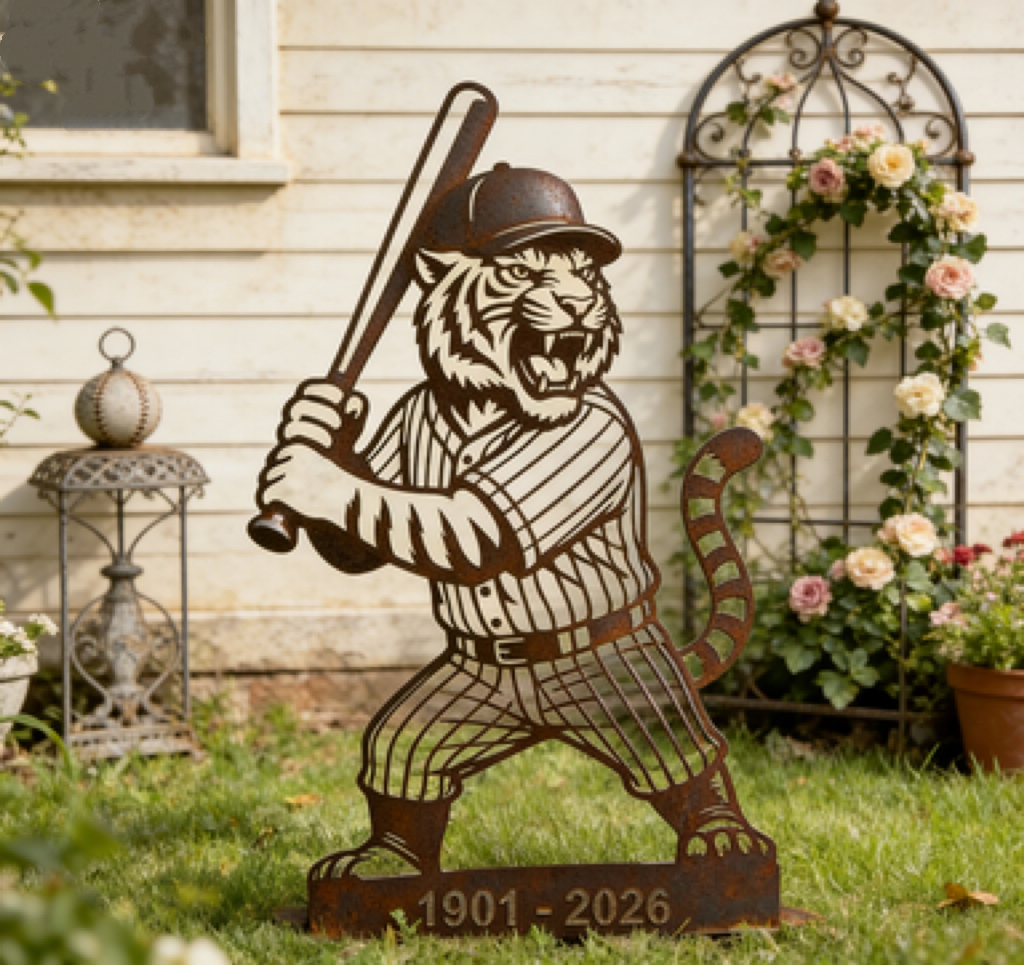 🔥Baseball Tiger Garden Topper Set